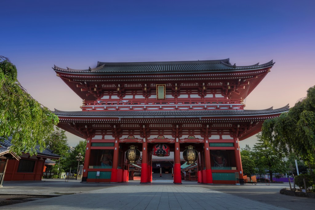 Asakusa Sensoji Temple Tokyo Day 2 itinerary