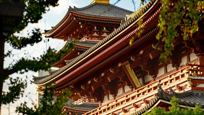Tokyo temple. Hidden Gems in Tokyo