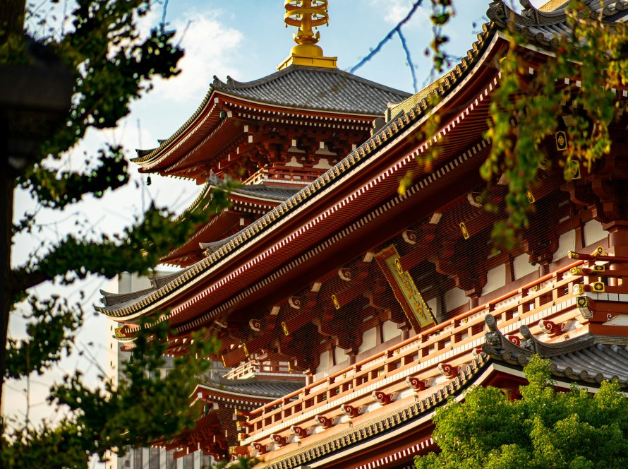 Tokyo temple. Hidden Gems in Tokyo