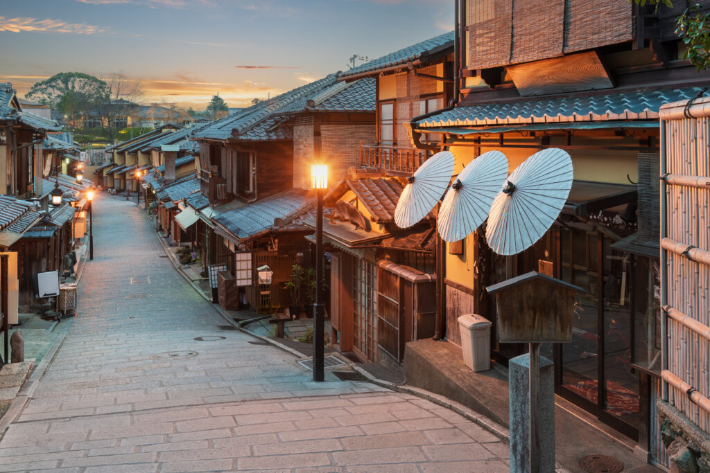 Higashiyama, Kiyomizu-dera Temple Kyoto Japan